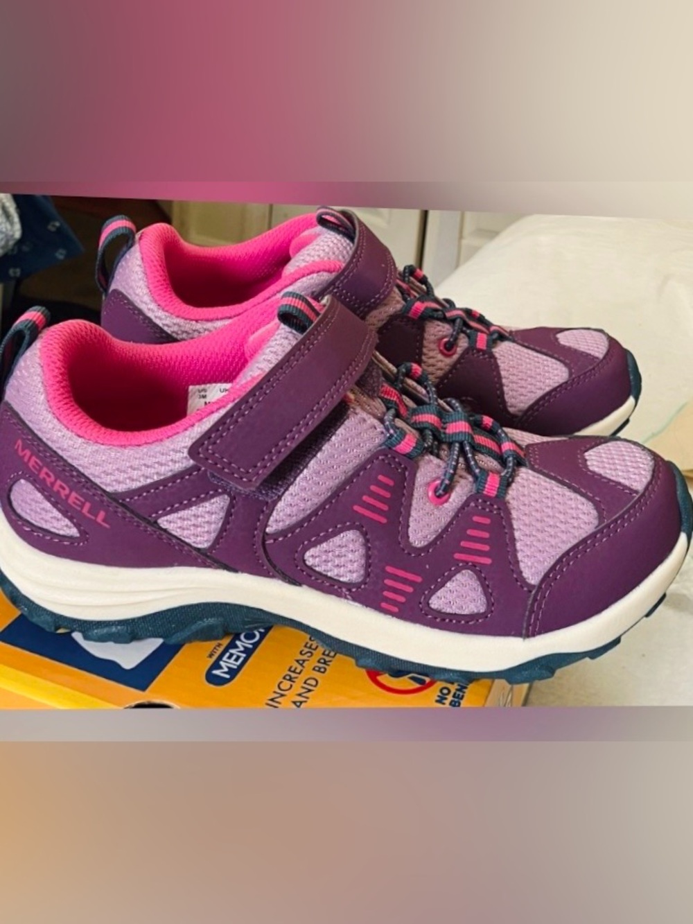 Girls' Merrill Trail Chaser Sneakers Size 3M
